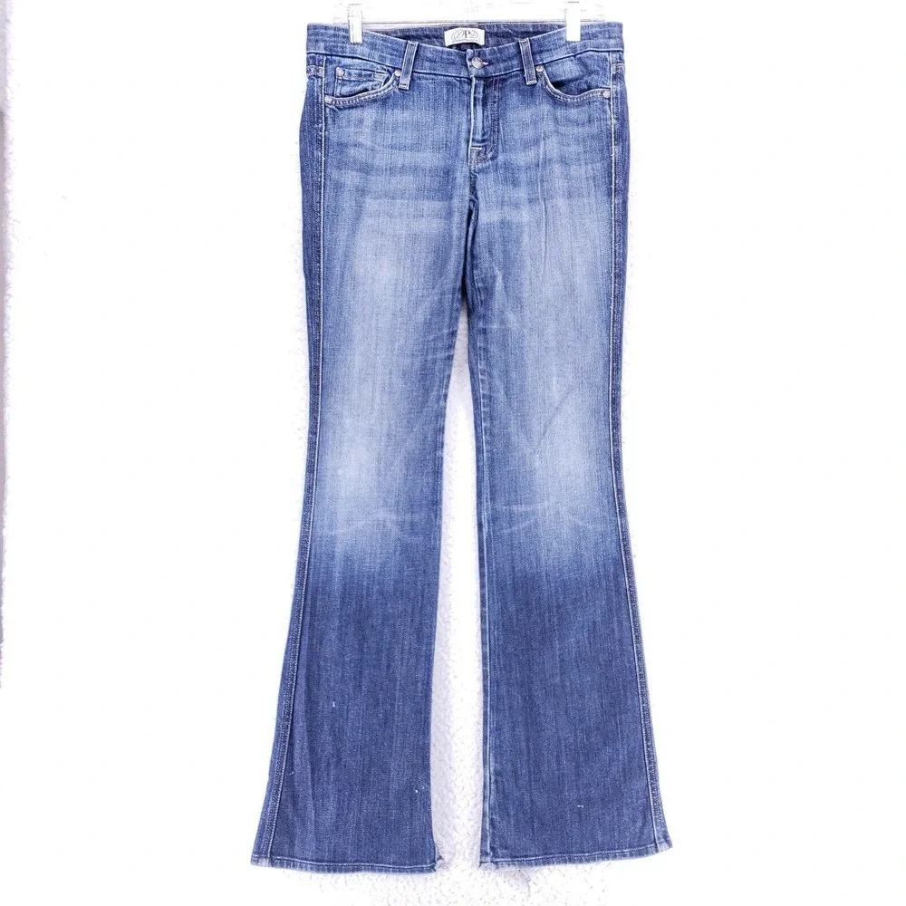 DPD Jeans Denim Cotton Womens Size 28 Blue Straight Stretch VTG Mid Rise Skinny